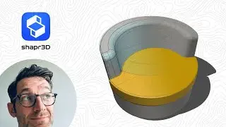 Shapr3D - Circular Couch Chair Exploration