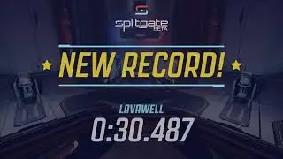 SPLITGATE RACE - LAVAWELL On Eazy V2 World Record -PS5- 'Using Controller'