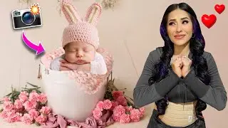 LA PRIMERA SESIÓN DE FOTOS DE RECIÉN NACIDA DE NASYA 🥹💗 *Lloramos*  | Karla Bustillos