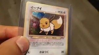 Custom Made Japanese Eevee Fan Club Trophy Card   Most Expensive Pokemon Cards In The World