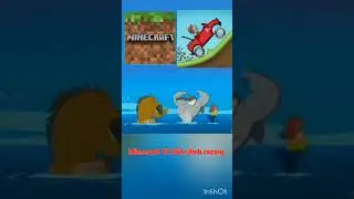 Minecraft VS Hill Climb Racing #minecraft #hillclimbracing #trending #viral