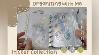 Organizing My Stickers + Mini Shopee Haul #11 &bull; Binder A7 &bull; ziplock A7 & A6 | Indonesia