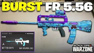BURST FIRE FR 5.56 is a MONSTER in WARZONE SEASON 5! 🔥 (Best FR 5.56 Class Loadout for Warzone 3)