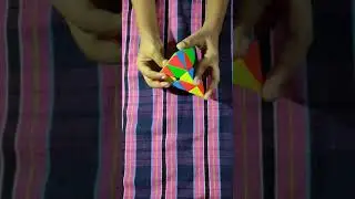 Trick 1 on promix cube #shorts #promix #pyramid #cube #solving