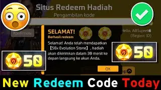 Indonesia Server New Redeem Code Today 😋 Garena Free Fire