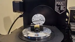 Time To Make A Watch - Part 1 - Case Back Work Holding - Pocket NC V2-10
