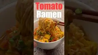 🍅 Tomato Egg Shin Ramyeon #hongkong #korean #ramen #shinramen #tomato #egg #recipe