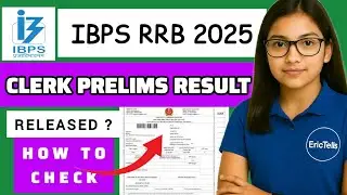 ibps rrb clerk pre result 2025 | ibps rrb clerk prelims result 2025