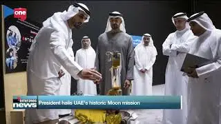 President reviews details of Emirates Lunar Mission