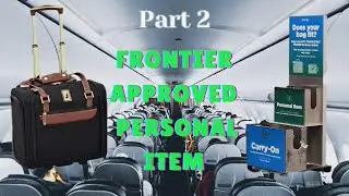Ultimate Guide: Frontier Airlines FREE Personal Item w/ My London Fog