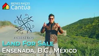 Land for Sale in 4 Cuatros, Ensenada | Ocean, Vineyard & Mountain Views | 643 m&sup2; with Utilities