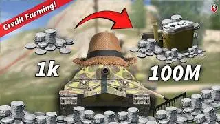 САМЫЕ БЫСТРЫЕ СПОСОБЫ НАКОПИТЬ КРЕДИТЫ в WoT Blitz!