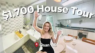 $1,700 Military Housing Tour in South Korea 🇰🇷 | Osan AB - Camp Humprey&rsquo;s 🏡 (with yard)