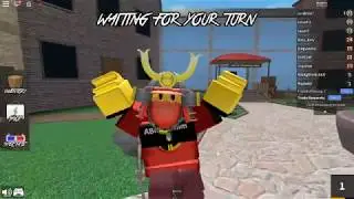 billy is now samurai and he is dancing before kill someone's !