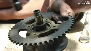 How to replace chain sprocket at home #TVS Apache 160/180/200