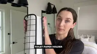 mDesign Metal Toilet Paper Holder Stand   Storage Reserve for 3 Rolls of Toilet Tissue Review