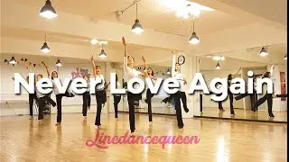 Never Love Again Line Dance (Advanced) Paul Snooke & Guillaume RICHARD Demo