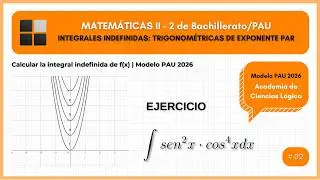 INTEGRALES TRIGONOMÉTRICAS: Guía Paso a Paso (Seno, Coseno y más) | Academia de Ciencias Lógica