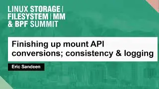 Finishing up mount API conversions; consistency & logging - Eric Sandeen