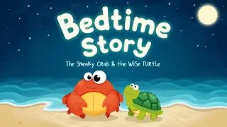 Bedtime Story &ndash; The Sneaky Crab & the Wise Turtle | Kids Sleep Song