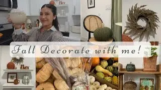 FALL DECORATE WITH ME | COZY HOME DECOR | AUTUMN 2023 | TARGET HOME FINDS | Christian Savelle