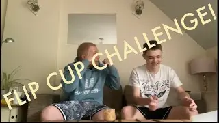 FLIP CUP DRINKING SHOT CHALLENGE - BroodaBrothers