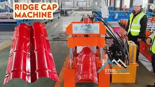 ridge cap roll forming machine