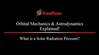 Solar Radiation Pressure | Orbital Mechanics & Astrodynamics Explained