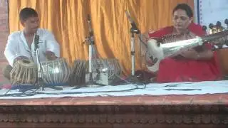 Rupa Neupane playing Sarod