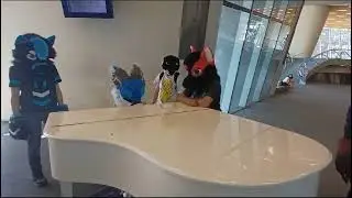 Fursuiting At Arnhem Central Station