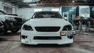 Новая внешка неизбежна! Установка расширений Ascura Garage на Toyota Altezza
