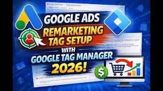 Google Ads Remarketing Tag Setup with Google Tag Manager (2026) | Step-by-Step