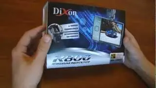 Обзор видеорегистратора Dixon R800 (часть1)