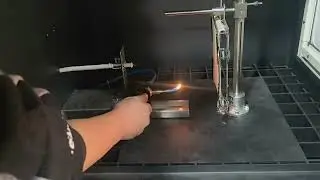 ISO 15025 Touch Screen Protective Clothing Flammability Tester