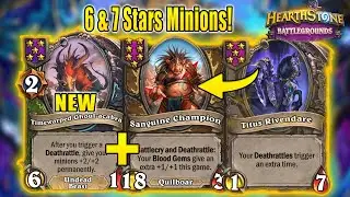 6 7 Stars BG Minions Are Really Powerful After Balance Patch! | Christian Hearthstone Battlegrounds