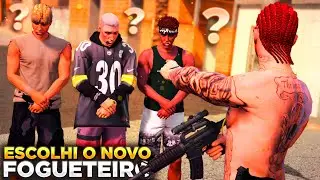 GTA V: VIDA DO CRIME | TA DECIDIDO!😥ELE FOI O ESCOLHIDO PRA SER O NOVO FOGUETEIRO DA TROPA! | EP#16