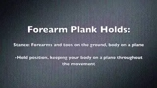 Bodeefit Forearm Plank Holds
