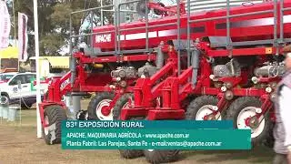 Expo Rural R&iacute;o Cuarto - Apache, maquinaria agr&iacute;cola