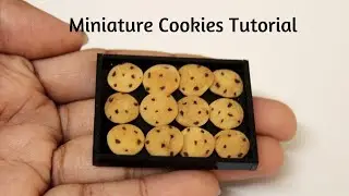 miniature Cookies tutorial|Miniature cookies |DIY Polymer clay