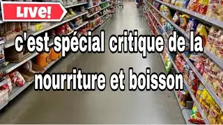 sp&eacute;cial critique de la nourriture de la boisson