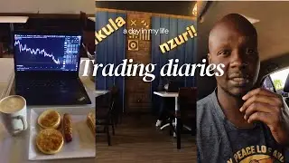 Один день из жизни трейдера на рынке Форекс в Кении (анализ рынка биткоинов, обзор сделок)