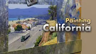 Painting a GREAT American Scene | Timelapse