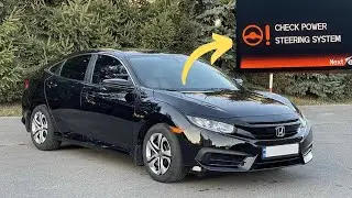 &ldquo;Check power steering system&rdquo; warning in Honda Civic