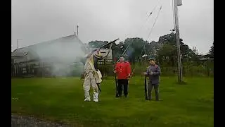 Blank firing demonstration Irish Military Museum August 2024