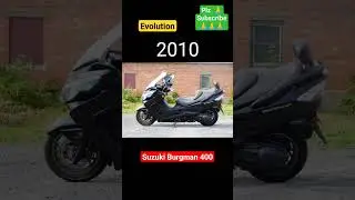 Evolution of Suzuki Burgman 400 // Plz subscribe 🙏 #evolution #burgman400 @jammumotohub7146