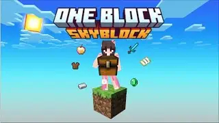 Curing Zombie Villagers in ONE Block | Part 13 | DONT ASK FOR IP