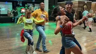 Sweetheart Schottische line dance - Aurea Vista - 2024 Stagecoach Dance Contest - Group A