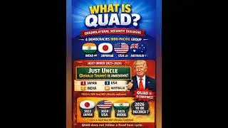 QUAD Countries Explained in 30 Seconds 🇺🇸🇮🇳🇯🇵🇦🇺 | GK Shorts JK GK BOOSTER