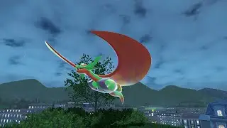 색이 다른 메가보만다를 만나다! (Shiny Mega Salamence in LZA)