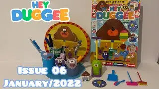 Hey Duggee magazine with tidy up play set  !! 🤭😜